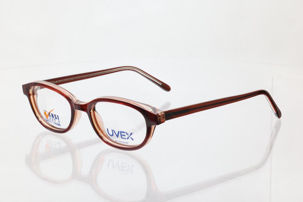UVEX by Honeywell FC704 BRN 49-18-140mm Eyeglass FRAMES ONLY - NEW/WITHOUT TAGS